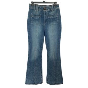 Good Hart Matilda Jane Womens Size 8 Grand Loop High Rise Blue Flare Jeans